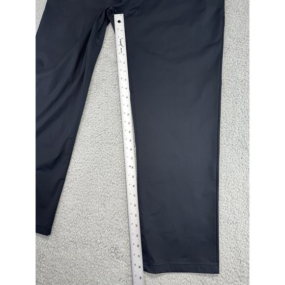 Rhone Pants Men's 35x28.5 Black Commuter Classic Performance Golf Travel Pockets - Picture 7 of 14